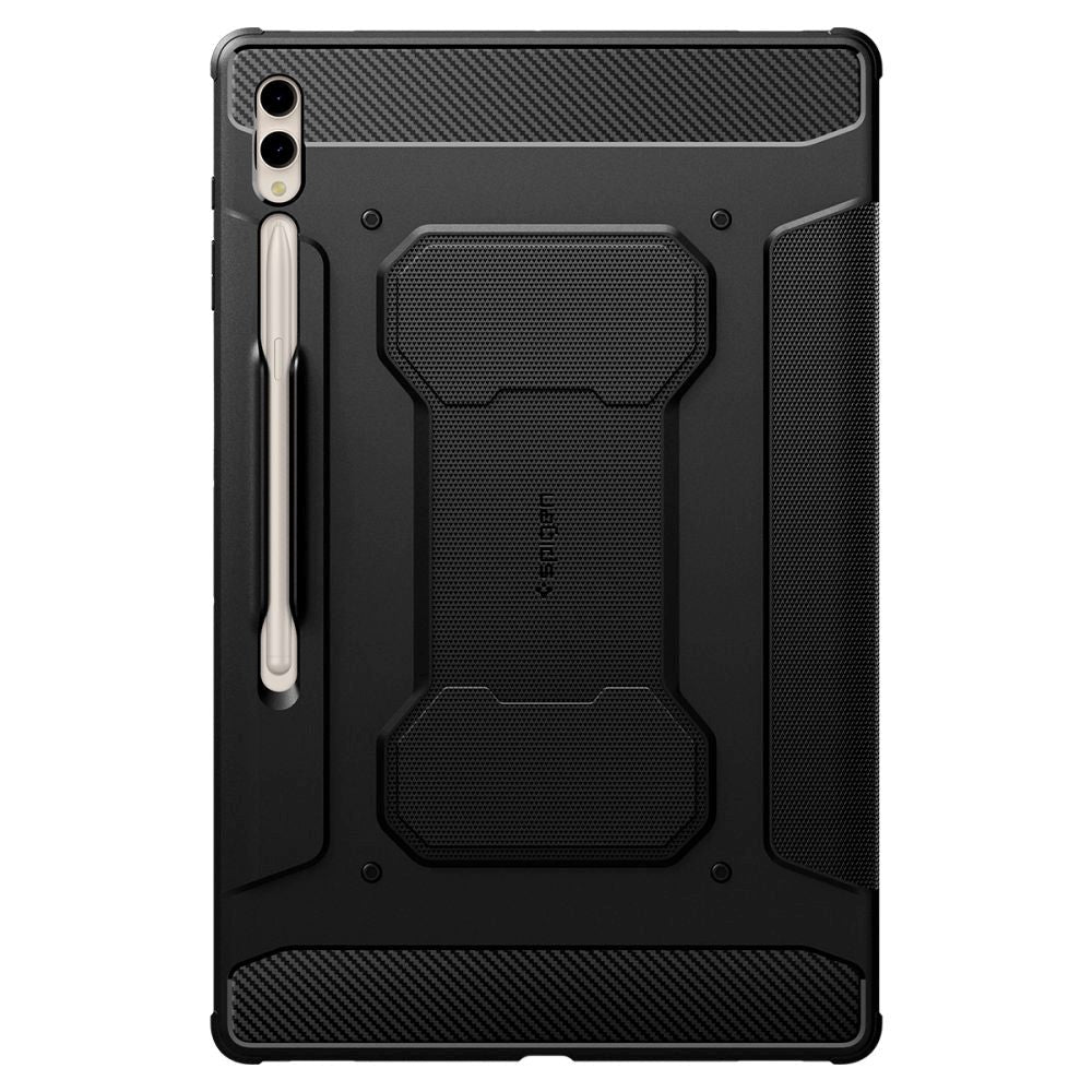 Samsung Galaxy Tab S10 Ultra / S9 Ultra / S8 Ultra Spigen Rugged Armor Pro Deksel - Svart