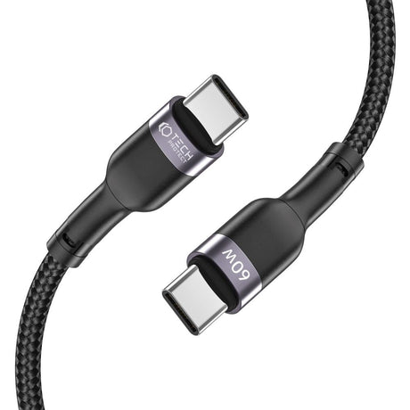 Tech-Protect Ultraboost USB-C til USB-C Kabel PD60W/3A 2m - Svart