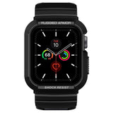 Apple Watch (40/SE/41MM) Spigen Rugged Armor Pro Deksel - Svart