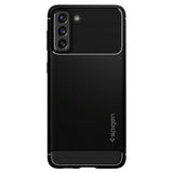 Samsung Galaxy S21 Spigen Rugged Armor Deksel - Sort