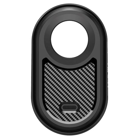 Spigen Samsung Galaxy SmartTag 2 Rugged Armor Deksel m. Karabinkrok - Svart