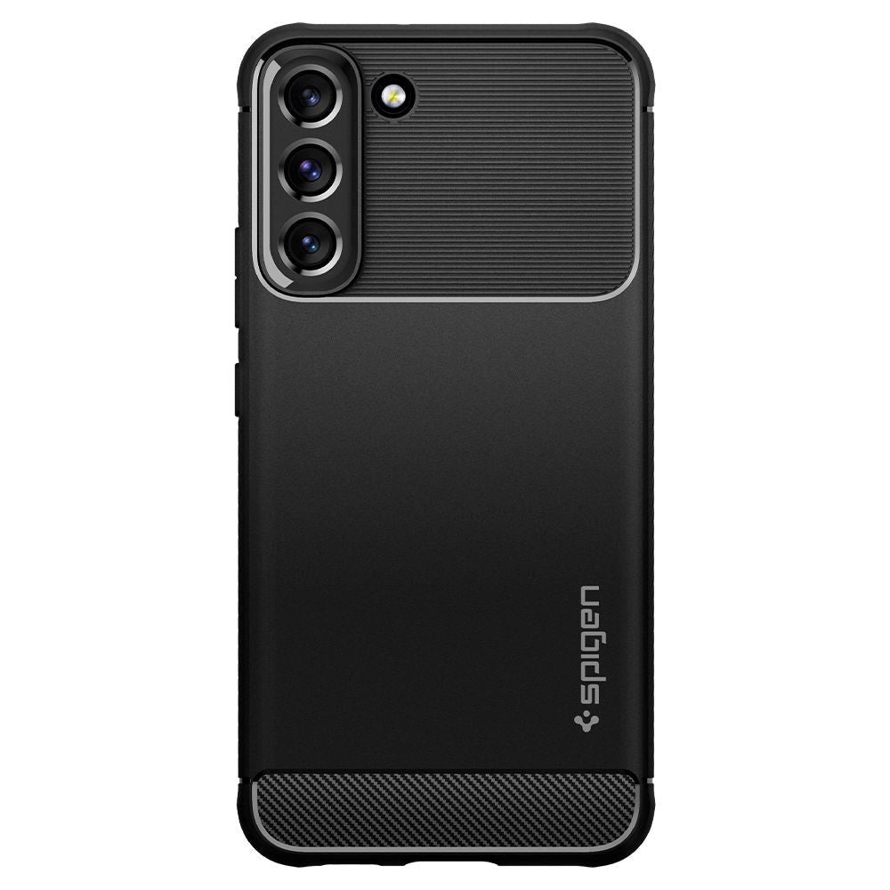 Samsung Galaxy S22 Spigen Rugged Armor Bakdeksel - Svart