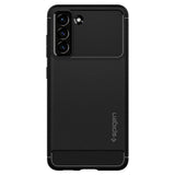 Samsung Galaxy S21 FE (5G) Spigen Rugged Armor Bakdeksel - Svart