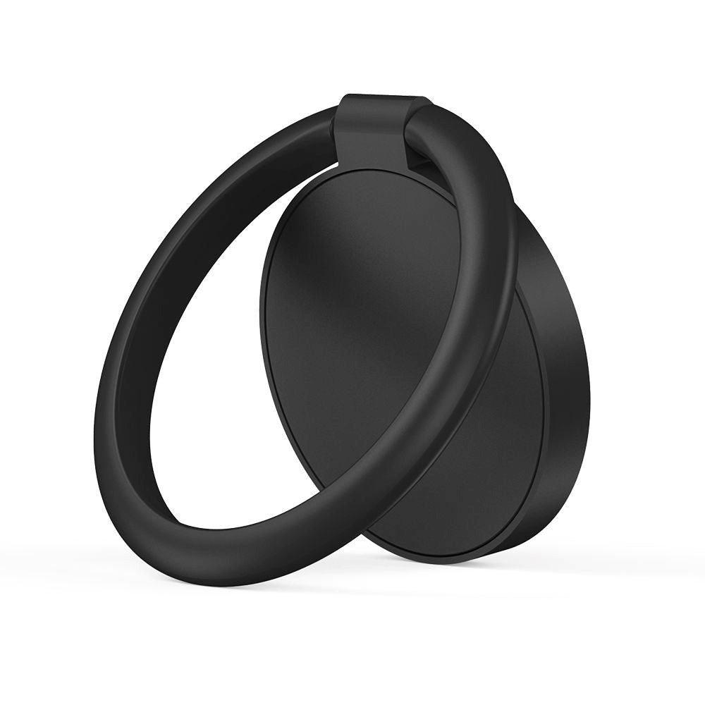 Smartphone Finger Ring fra Tech-Protect med 3M Adhesive - Magnetisk - Svart