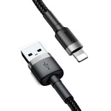 Baseus Cafule USB-A til Lightning Kabel - 0.5m - Svart