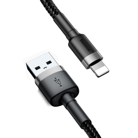 Baseus Cafule USB-A til Lightning Kabel - 0.5m - Svart