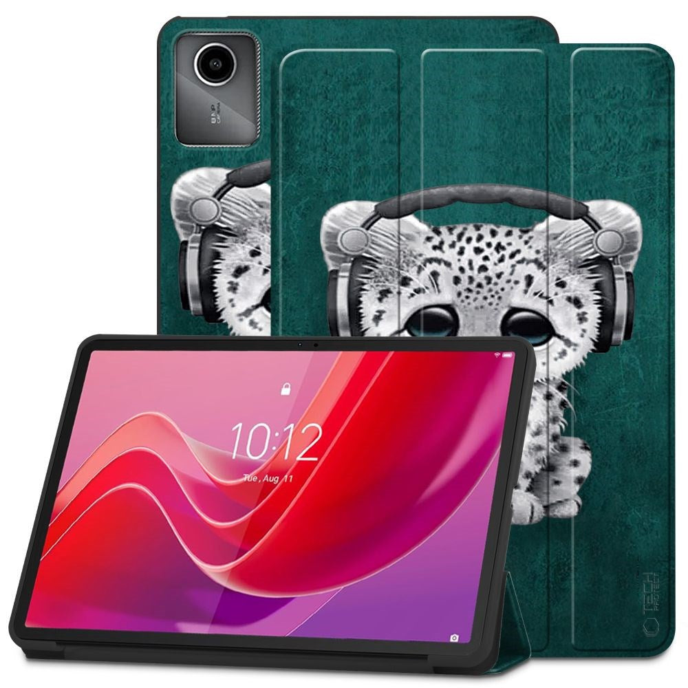 Lenovo Tab M11 Tech-Protect Smartcase Deksel - Trist Katt