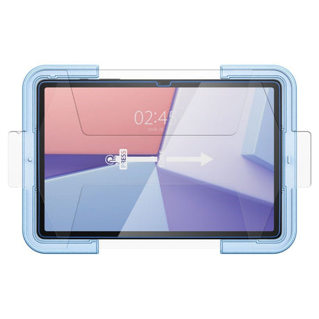 Samsung Galaxy Tab S9+ (Plus) Spigen EZ Fit Glas.tR Skjermbeskytter - Case Friendly - Gjennomsiktig