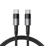 Tech-Protect Ultraboost USB-C til USB-C Kabel 60W/3A 1m - Svart