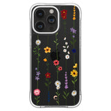 iPhone 15 Pro Cyrill Cecile Plast Deksel m. Stropp - Flower Garden