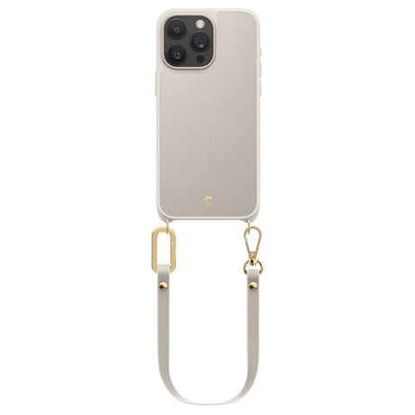 iPhone 15 Pro Cyrill Classic Charm Hybrid Deksel - MagSafe-Kompatibelt - Cream