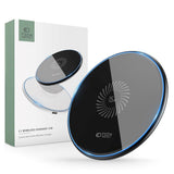 Tech-Protect C1 Single Charging Pad Trådløs Lader 15W - Svart