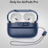 ESR AirPods Pro (1. & 2. Gen.) HaloLock Pulse Deksel - MagSafe Kompatibel - Blå