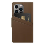 iDeal of Sweden iPhone 13 Pro 2-i-1 Magnet Atelier Wallet Deksel Intense Brown