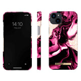 iDeal Of Sweden iPhone 14 Plus Fashion Deksel - Golden Ruby Marble