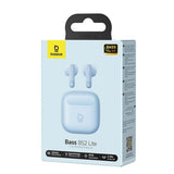 Baseus Bass BS2 Lite True Wireless Hodetelefoner - Blå