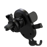 XO C60 Mobiltelefonholder til Bil - Dashbord og Ventilasjonssystem - Max Mobil: 60 - 93mm - Svart