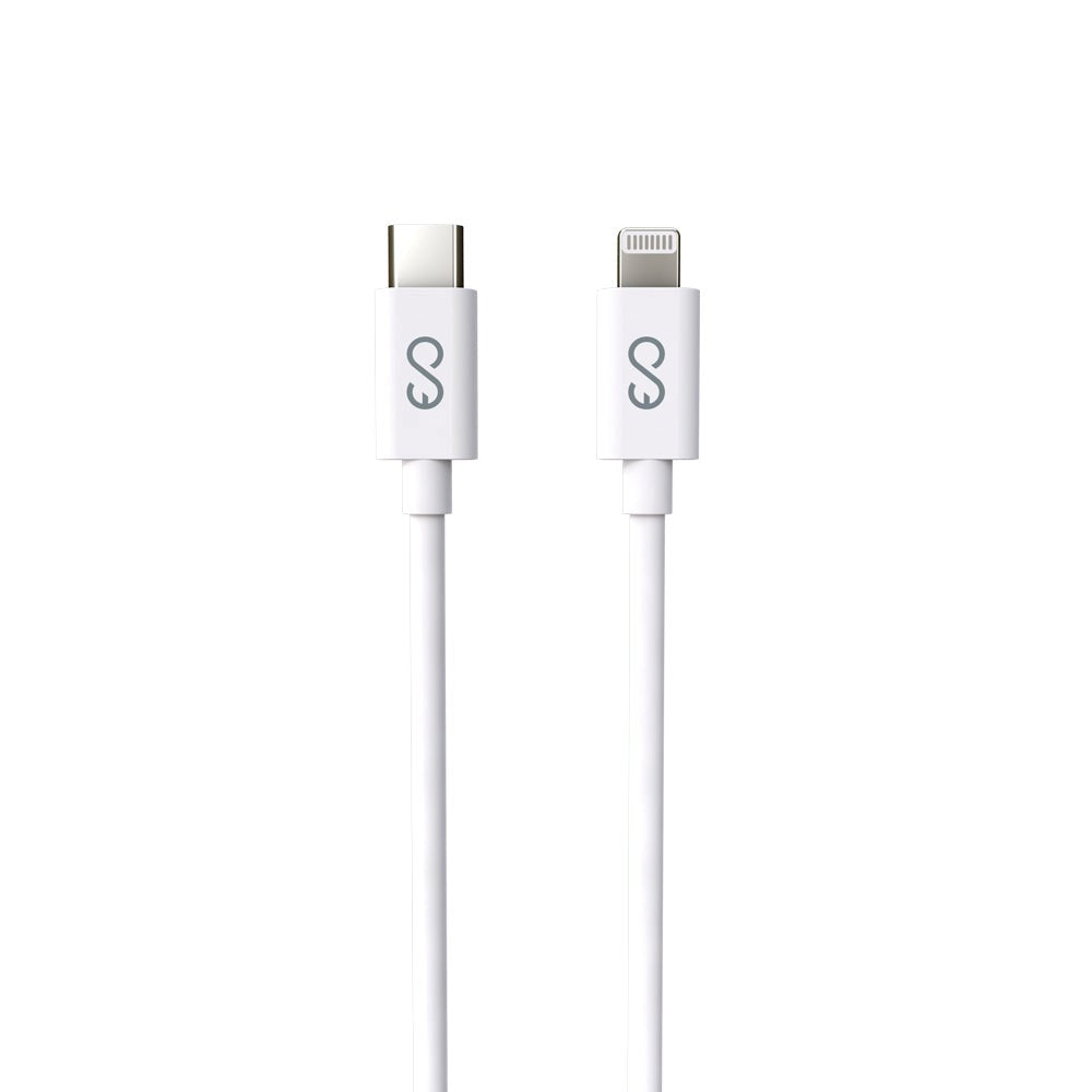 Epico Vegglader PD 20W m. USB-C til Lightning Kabel - Hvit