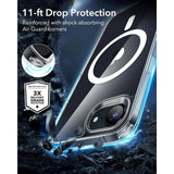 ESR iPhone 16e Classic Hybrid Deksel - MagSafe Kompatibel - Gjennomsiktig