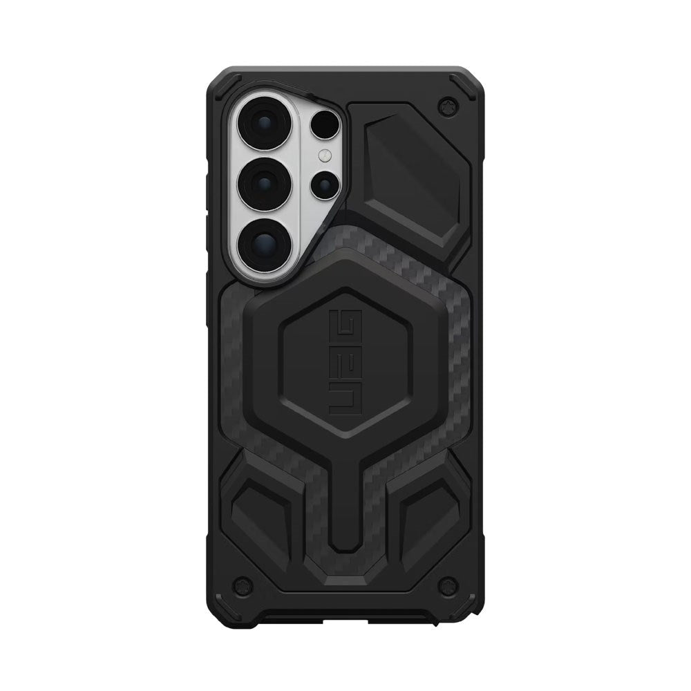 Samsung Galaxy S26 Ultra UAG Monarch Pro Carbon Hybrid Deksel – MagSafe Kompatibel – Svart