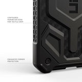 Samsung Galaxy S26 UAG Monarch Pro Carbon Hybrid Deksel – MagSafe Kompatibel – Svart