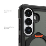 Samsung Galaxy S26 UAG Plasma XTE Deksel - MagSafe Kompatibel - Svart / Oransje