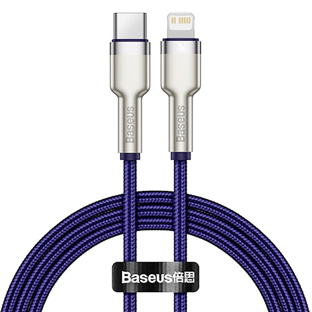 Baseus Cafule Kabel USB-C til Lightning 20W - 1m - Lilla