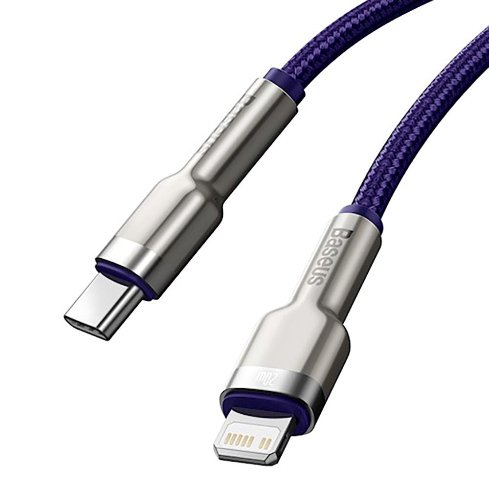 Baseus Cafule Kabel USB-C til Lightning 20W - 1m - Lilla