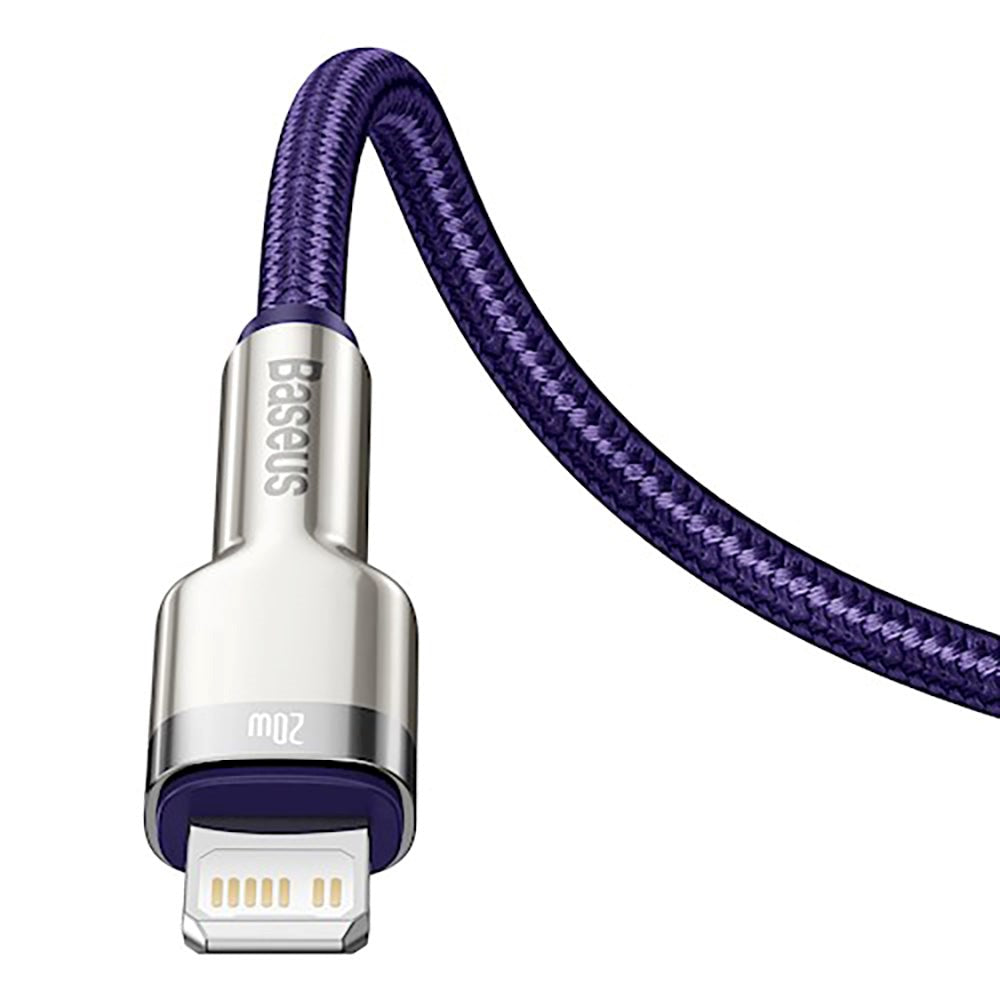 Baseus Cafule Kabel USB-C til Lightning 20W - 1m - Lilla