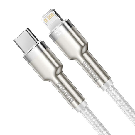 Baseus Cafule Kabel USB-C til Lightning 20W - 2m - Hvit