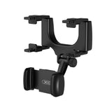 XO Universal Mobilholder for Bilens Bakspeil - Svart