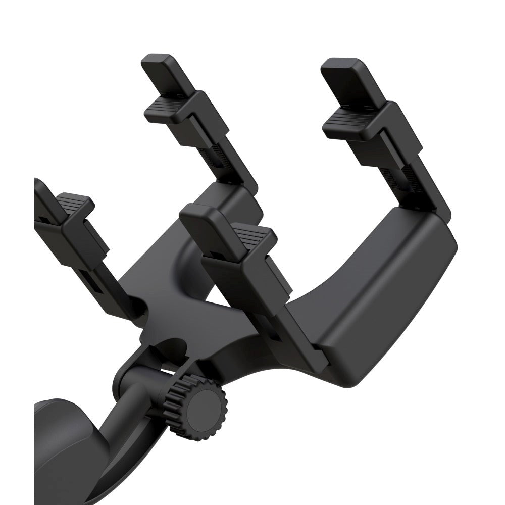 XO Universal Mobilholder for Bilens Bakspeil - Svart