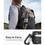 ESR AirPods Pro (3. gen.) Cyber FlickLock Deksel med Karabinkrok – Titan