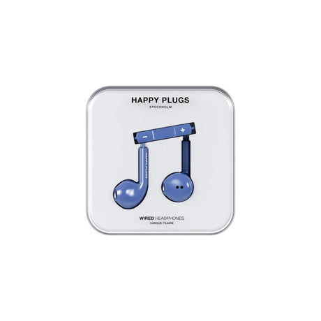 Happy Plugs Hodetelefoner med USB-C – In-Ear – Blå