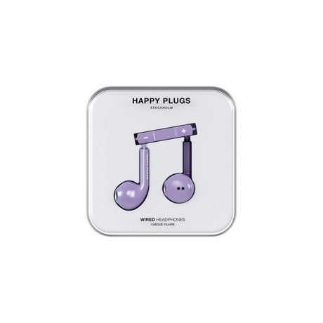 Happy Plugs Hodetelefoner med USB-C – In-Ear – Lilla
