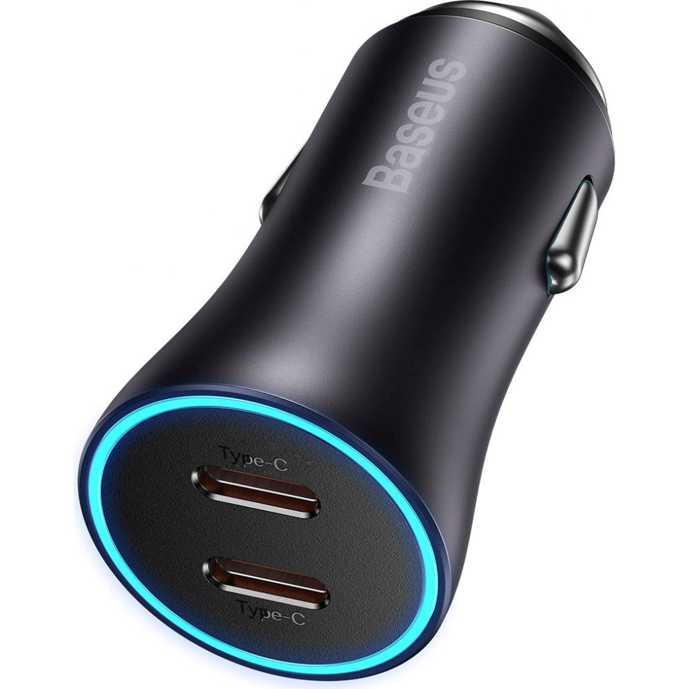 Baseus Billader 40W 2x USB-C - Svart