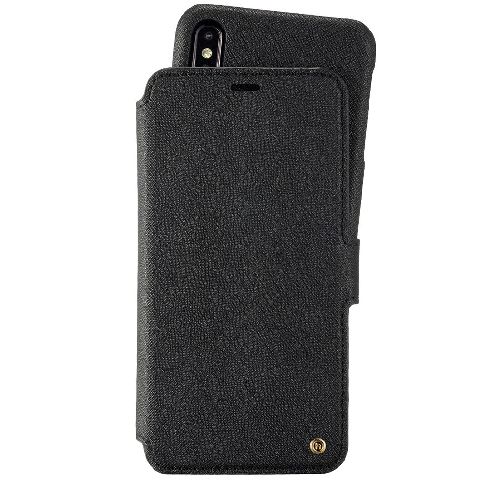 Holdit iPhone XS Max Wallet Magnet Deksel - Stockholm Svart