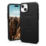 iPhone 15 Plus UAG CIVILIAN Series Deksel - MagSafe Kompatibel - Black