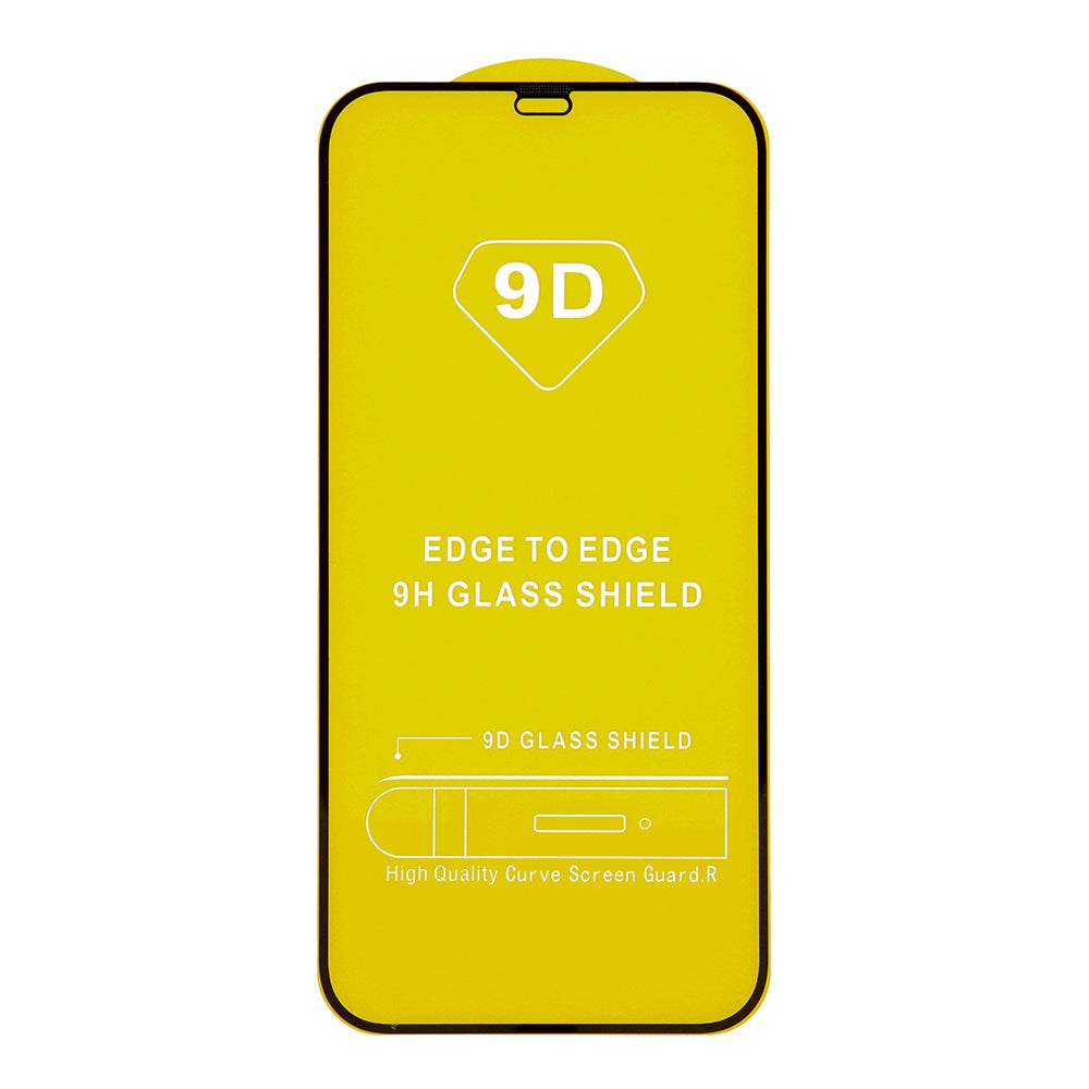 Samsung Galaxy A14 (5G) Unipha Skjermbeskytter i Herdet Glass - Full Fit - Gjennomsiktig / Svart Kant