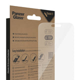 iPhone 14 Pro Max PanzerGlass AntiBacterial Classic Fit Skjermbeskyttelsesglass - Platinum Strength - Gjennomsiktig