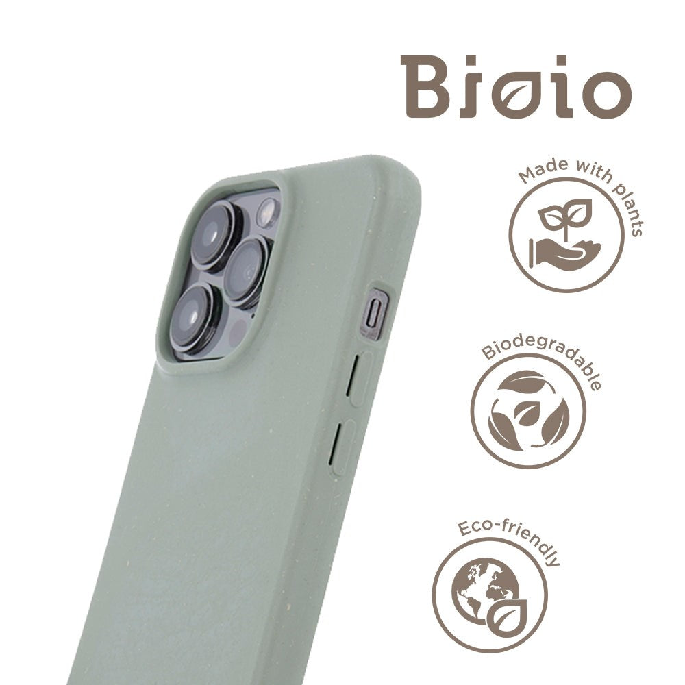 Iphone 14 Pro Bioio 100% Plantebasert Deksel - Grønn