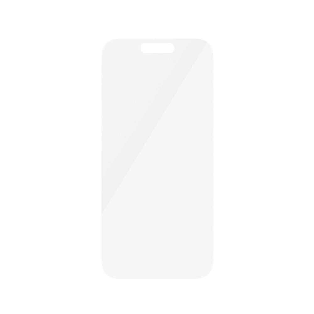 iPhone 15 Pro PanzerGlass Classic Fit Skjermbeskyttelse - Platinum Strength - Gjennomsiktig