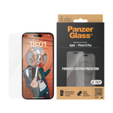 iPhone 15 Plus PanzerGlass Classic Fit Skjermbeskyttelse - Platinum Strength - Gjennomsiktig