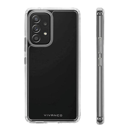 Samsung Galaxy A33 (5G) Vivanco Safe & Steady Hybrid Plast Bakdeksel - Gjennomsiktig