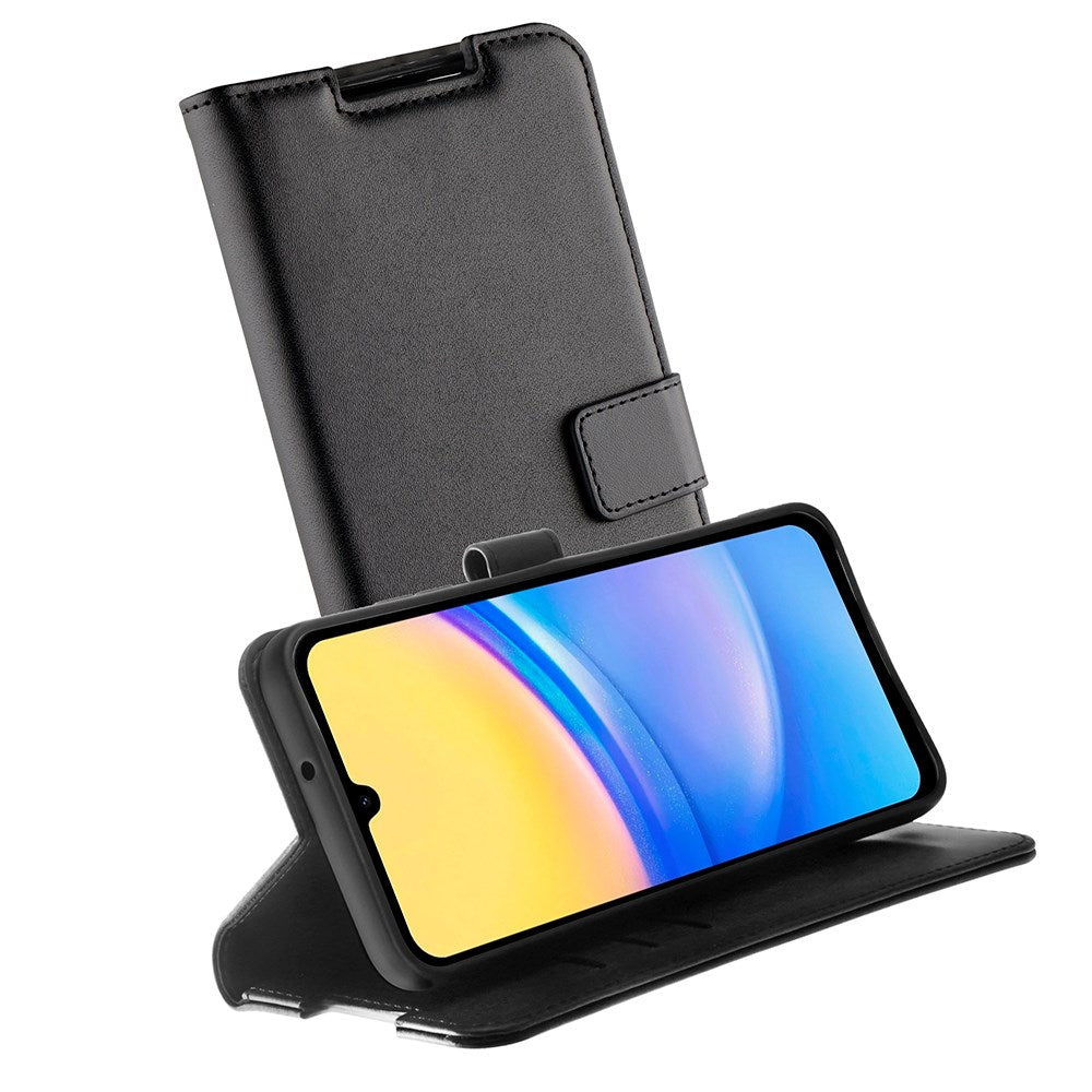 Samsung Galaxy A55 (5G) Vivanco Classic Wallet Kunstskinn Flipdeksel med Lommebok - Svart