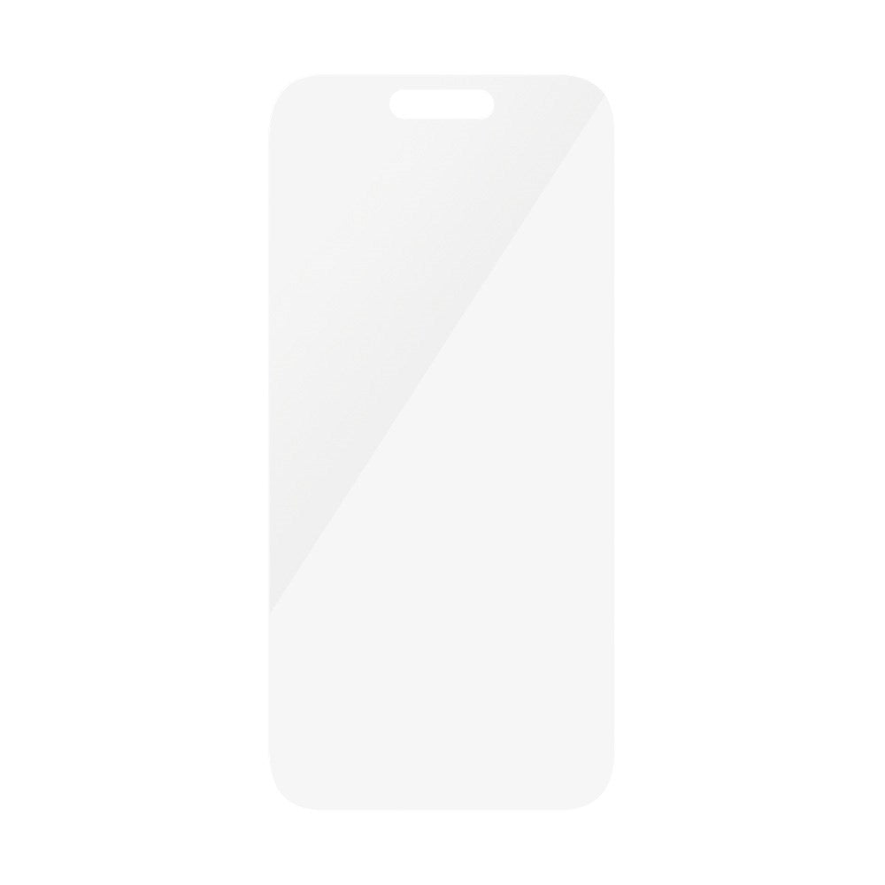 iPhone 16 PanzerGlass Classic Fit Skjermbeskyttelse m. EasyAligner - Platinum Strength - Gjennomsiktig