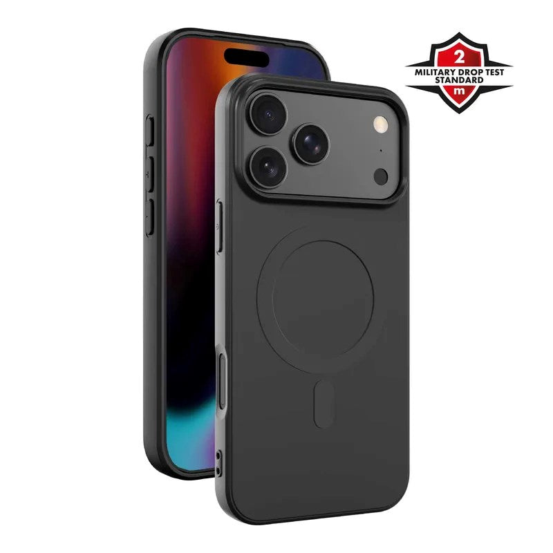 iPhone 18 Pro / 17 Pro X2O Mag Color Deksel - MagSafe Kompatibel - Svart