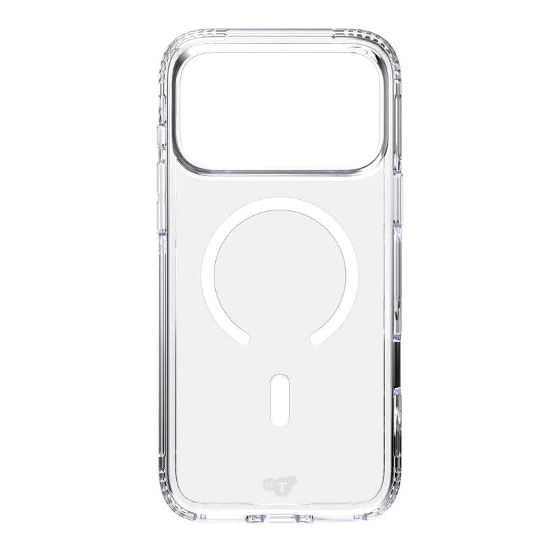 iPhone 18 Pro Max / 17 Pro Max Tech21 EVO Clear Deksel - MagSafe Kompatibel - Gjennomsiktig