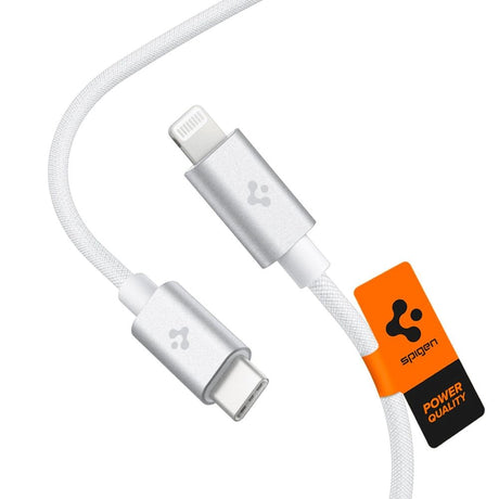 Spigen ArcWire Kabel USB-C til Lightning PD - 2m - Hvit