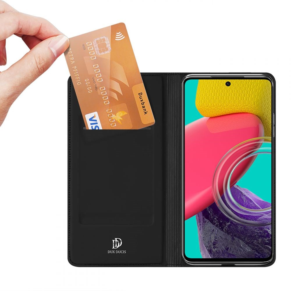 Samsung Galaxy M53 (5G) DUX DUCIS Skin Pro Series Thin Flip Wallet - Svart